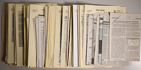 Newspaper cuttings