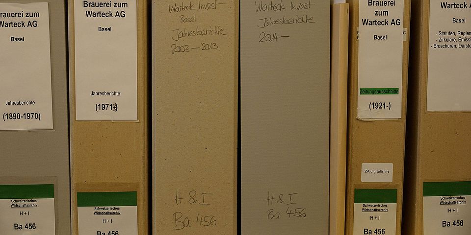 Schachteln der Dokumentation