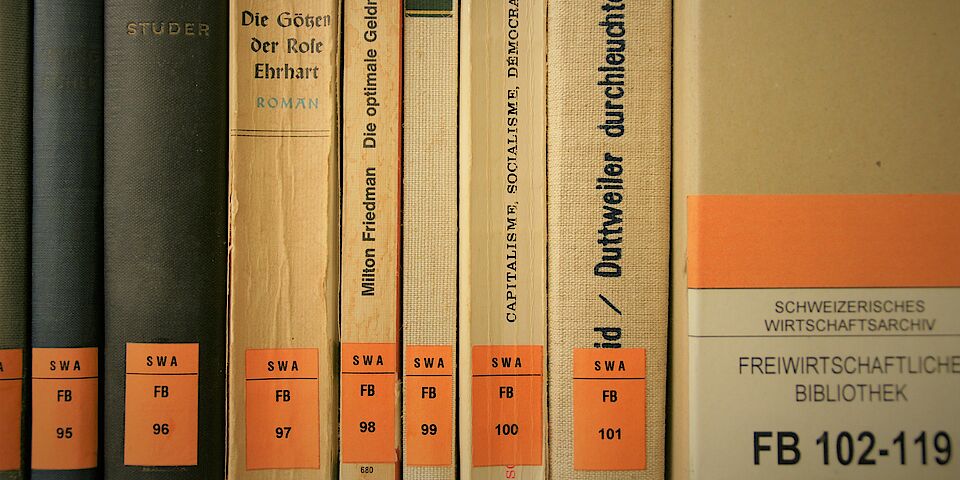 Books of the Freiwirtschaftliche Bibliothek
