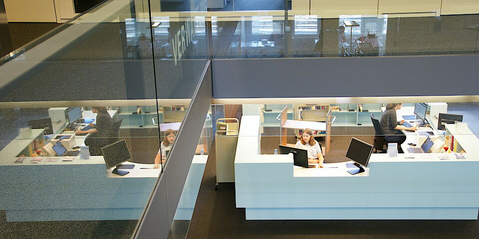 Services - image of SWA reception desk
